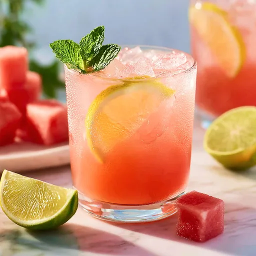 Pink Watermelon Lemonade