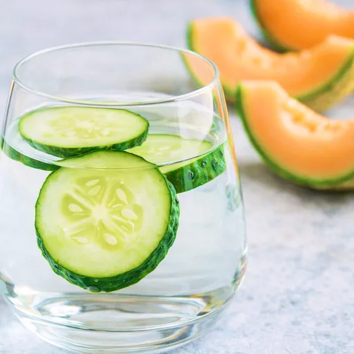 Cucumber Water and Melon