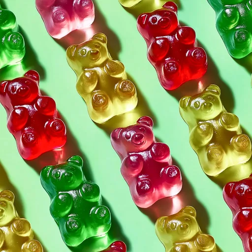 Neon Gummy Bears