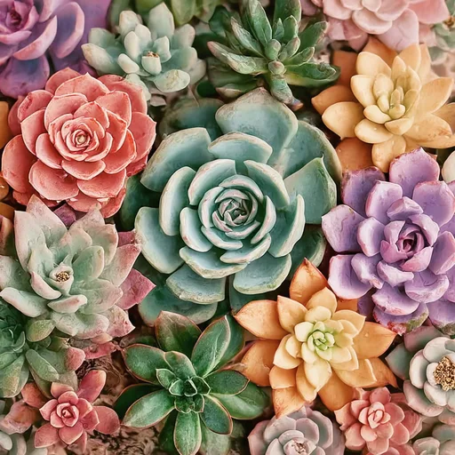 RAINBOW SUCCULENTS