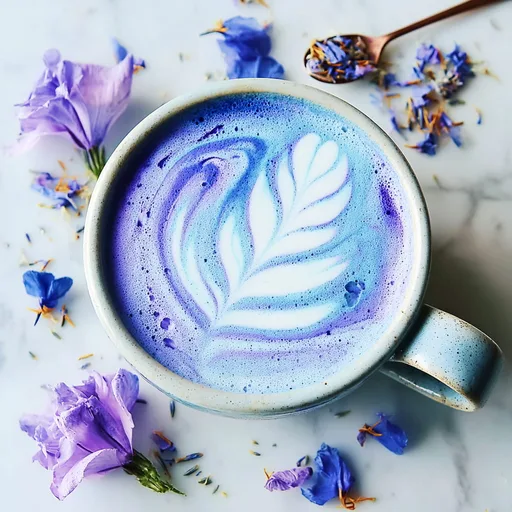 BUTTERFLY PEA LATTE