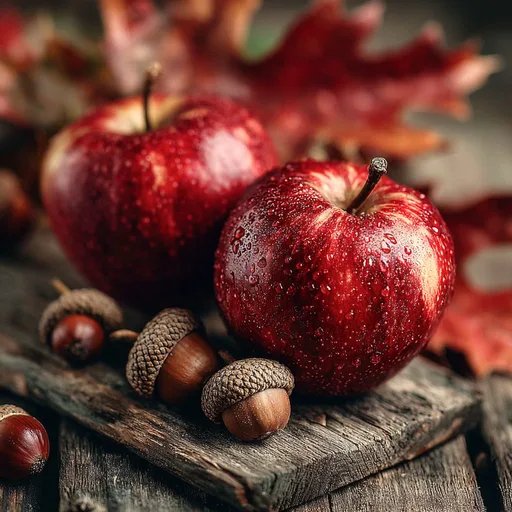 Apple Peel & Acorn