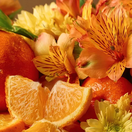 Solar Petals and Tangerine