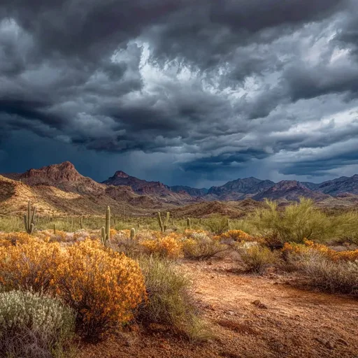 Desert Creosote (Wet)