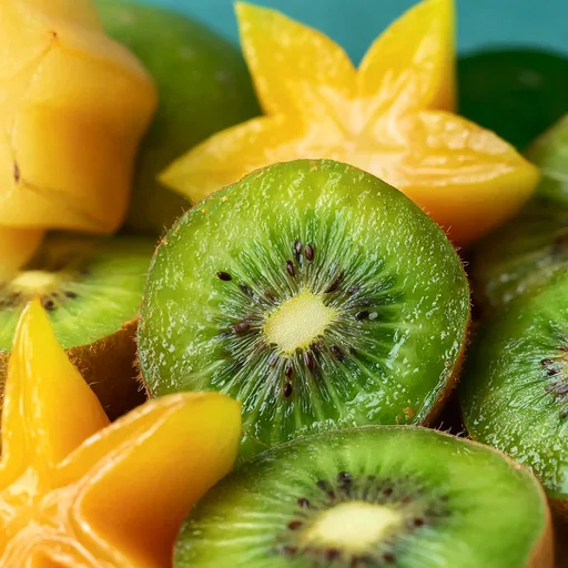 Starfruit and Kiwi
