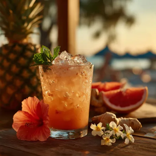 Grapefruit Ginger Mule