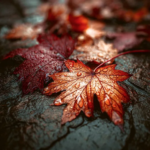 Withered Leaves & Rain