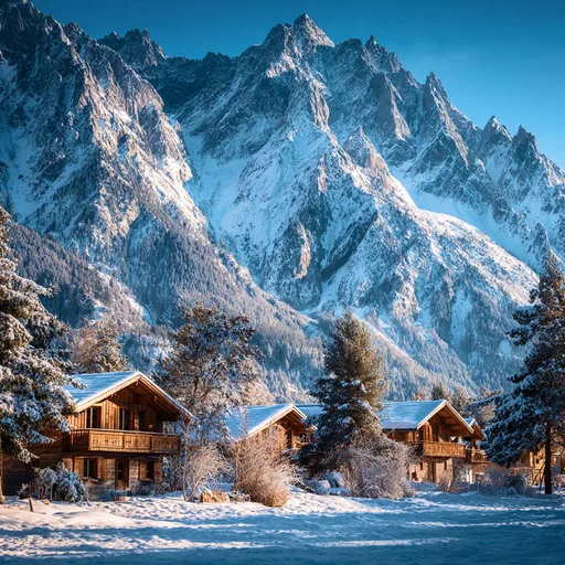 Snowy Mountain Retreat