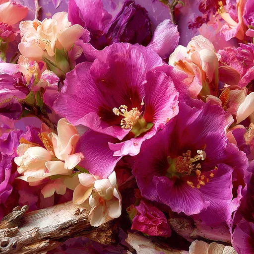 Magenta Blooms