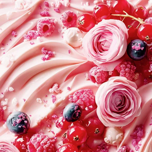 ROSE CRÈME & BERRIES