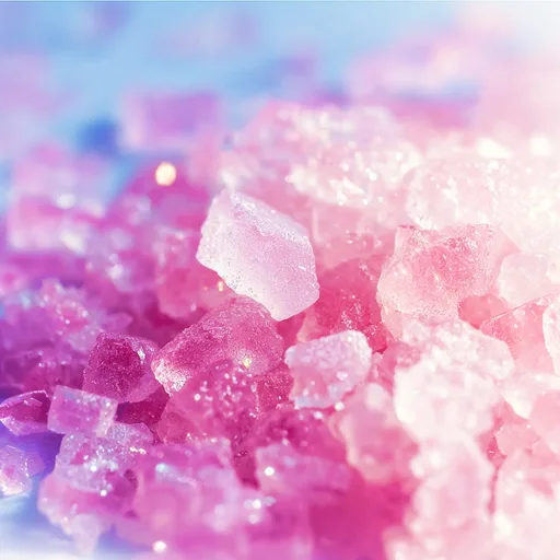 Pink Sugar Crystals