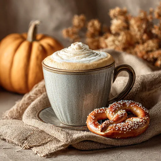 Pumpkin Pretzel Latte