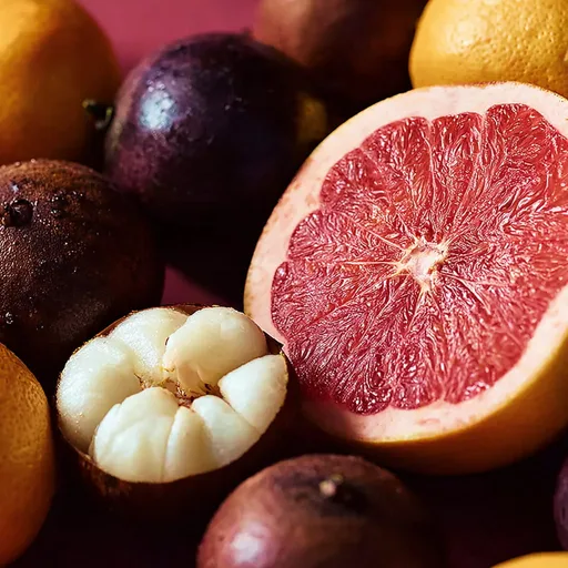 Grapefruit and Mangosteen