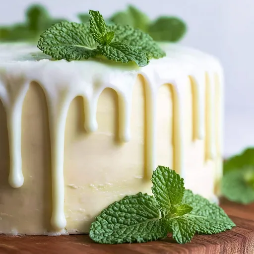 Mint White Chocolate Ganache