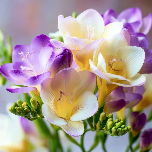 Freesia and Lilac