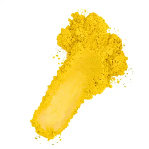 Bright Yellow Raincoat Yellow Mica